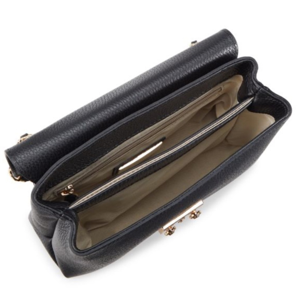 Valentino Black and Gold Crossbody Bag with Chain Strap - Picture 4 of 4